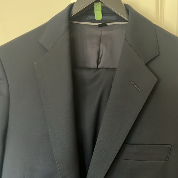 🟣 BOGO! Men's Slim Cut Ludlow Suit in Four Season Wool - Picture 10 of 13